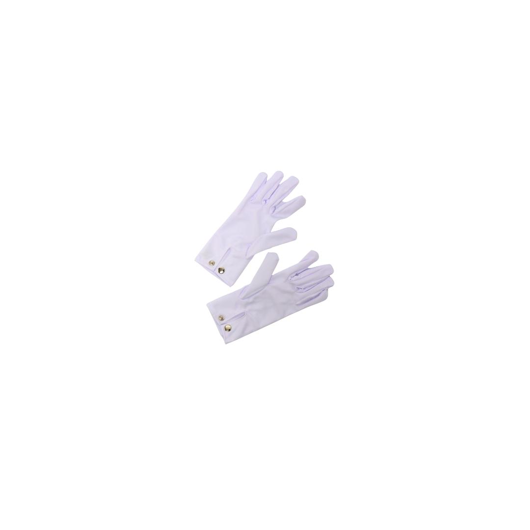 guantes blancos